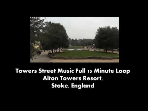Alton Towers Towers Street Audio 2016-Present Full Loop