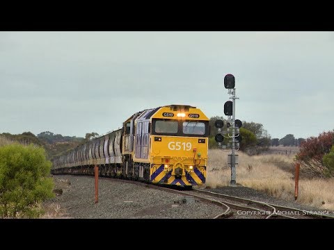 7737V Pacific National Grain Train  - PoathTV Australian Railways