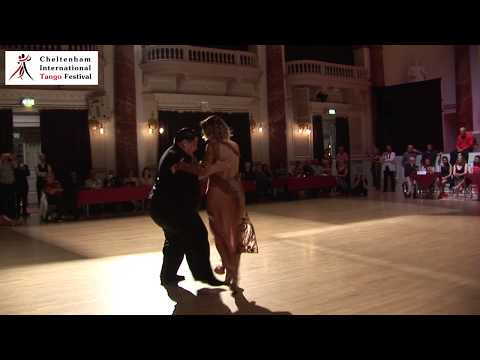 2019 Leticia and Aoniken dance milonga to La Cicatriz at Cheltenham International Tango Festival