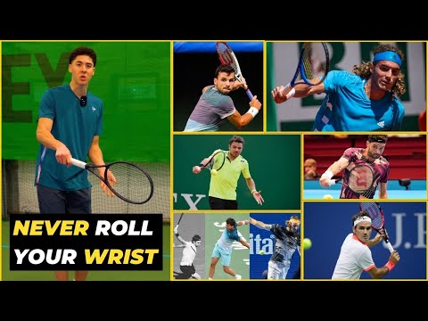 NEVER Roll The WRIST On The One-Handed Backhand! Do This Instead