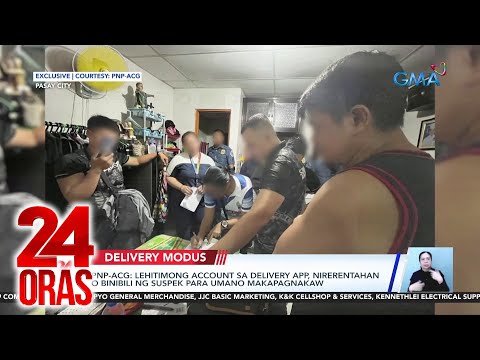 Arestado ang isang nagpapanggap na delivery rider para makapagnakaw ng mamahaling parcel 24 oras