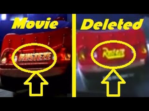 Cars 3 - Deleted Scene VS Movie Scene ! (FULL CRASH)