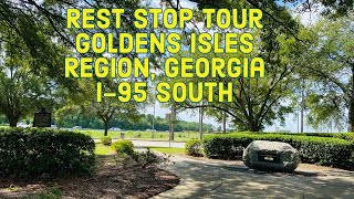 Road Trip in America Rest Stop Tour: Golden Isles Region, I-95 South Georgia