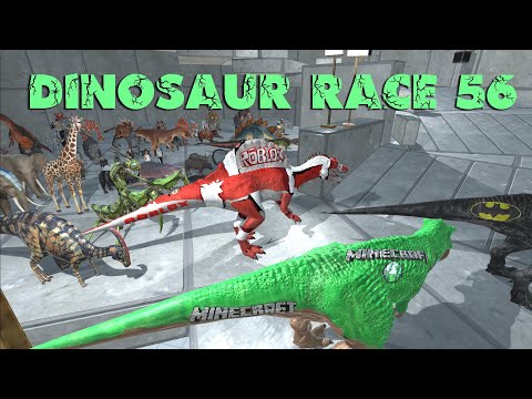 DINOSAUR RACE 56 | all unit - Animal Revolt Battle Simulator