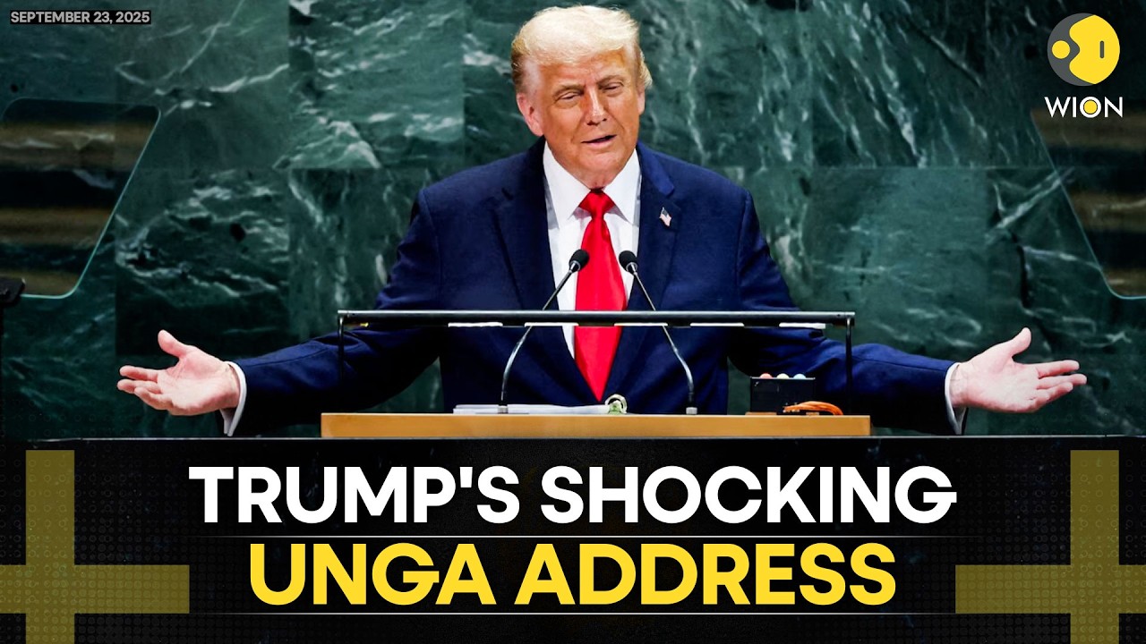 Trump UNGA LIVE: Trump Addresses UN General Assembly Amid US-Iran War | West Asia War | WION