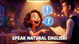 At the Restaurant 🍔 | Easy English Conversation