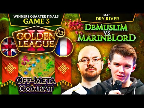 ⭐DeMusliM vs MarineLorD G3 - Golden League II - Off-Meta Combat