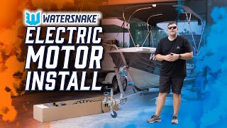 Installing The New WaterSnake Electric Motor