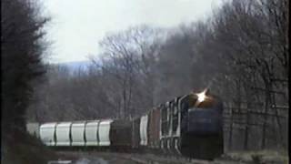 preview picture of video 'Conrail SEPA 3-17-89'