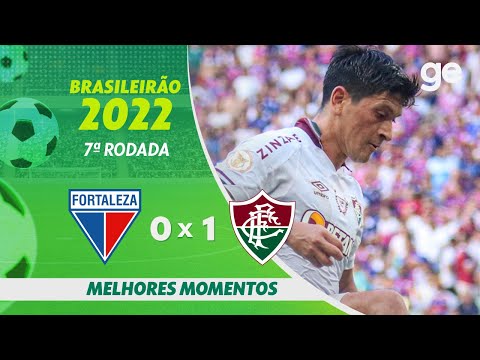 Gols e lances de Fortaleza x Fluminense