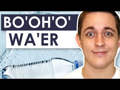 How to say 'Bottle of Water' like a British Person