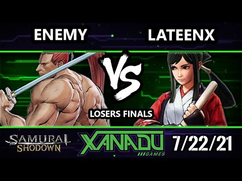 F@X 415 Losers Finals - LATEENX (Hibiki) Vs. Enemy (Genjuro) Samurai Shodown