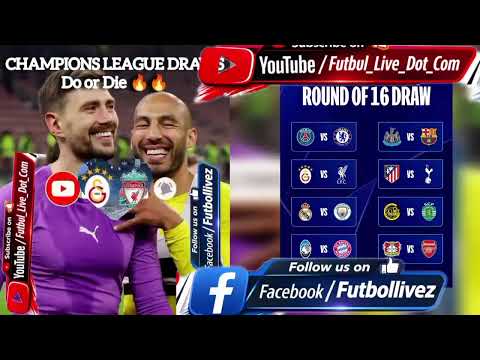 🔥⚽ CHAMPIONS LEAGUE ROUND OF 16 IS HERE – THE REAL BATTLE BEGINS! WHO IS READY FOR THE KNOCKOUT 