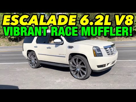 2009 Cadillac Escalade 6.2L V8 Dual Exhaust w/ VIBRANT RACE MUFFLER!