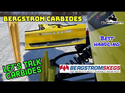 What Carbides Should You Use? | Bergstrom 6" Triple Point Skegs | Best Carbides for a Ski-Doo Gen 4