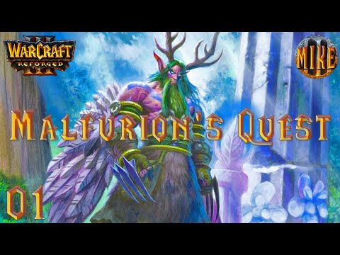 Warcraft 3 Reforged - Malfurion's Quest 01 - A Destiny Unravels [Hard]