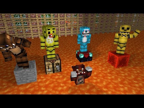 THE FLOOR IS LAVA - FNAF Monster School Minecraft Animation