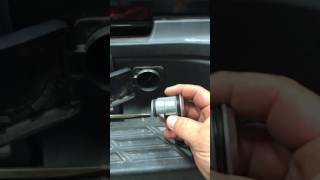 How to remove spare tire lock on a Silverado with no key