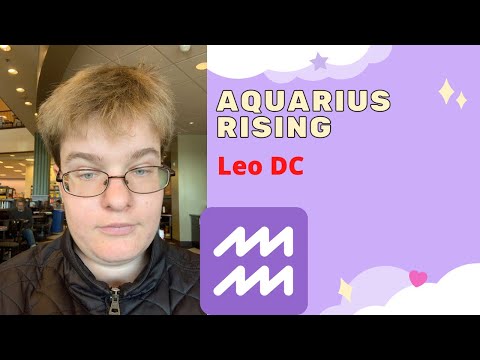AQUARIUS RISING♒️ + LEO DESCENDANT♌️