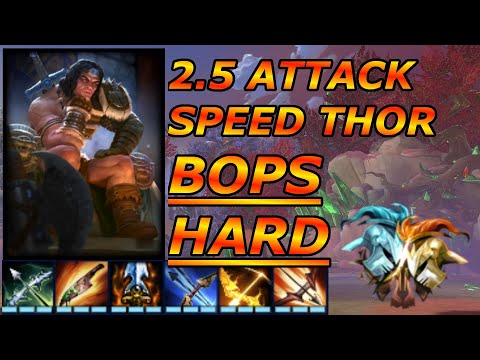 2.5 ATTACK SPEED THOR BOPS HARDER THAN YMIR EVER COULD - Grandmasters Ranked 1v1 Duel - SMITE