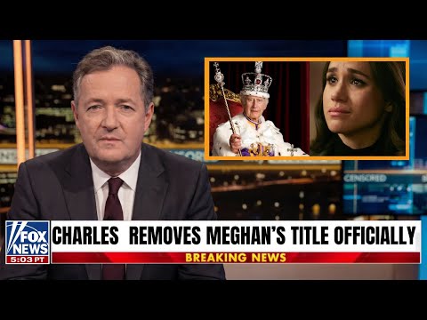 JUST NOW: King Charles & William SLASH Meghan's Royal Title After Secret Bank Account Exposed!