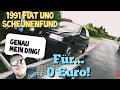 Received A Rare Car As A Gift 1991 Fiat UNO On Its Way To Becoming A Classic Car