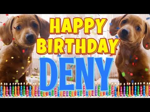 Happy Birthday Deny! ( Funny Talking Dogs ) What Is Free On My Birthday