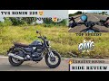 TVS RONIN 225 RIDE REVIEW XTREME POWER PERFECT TOURER TOP SPEED 130 NEW FEATURES