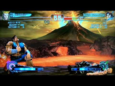 SSF4 AE:2012 ACE E I RI N (Guile) vs ink7 (Hawk)