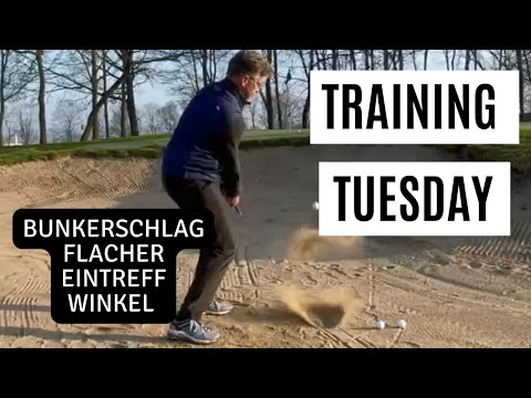 TRAINING TUESDAY - Flacher Eintreffwinkel im Sand!