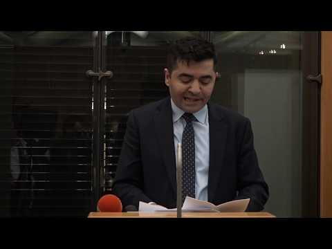 Ibrahim Dogus, Founder of Centre for Kurdish Progress, speaks at Newroz reception in Parliament