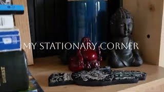 My Tiny Cabinet Tour + Stationery Organization Tips