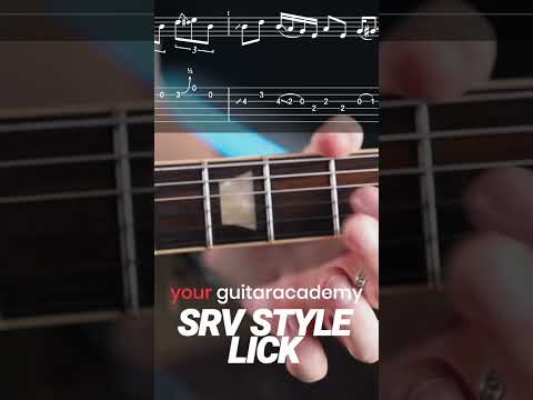 Try This SRV Style Lick! #guitarlesson