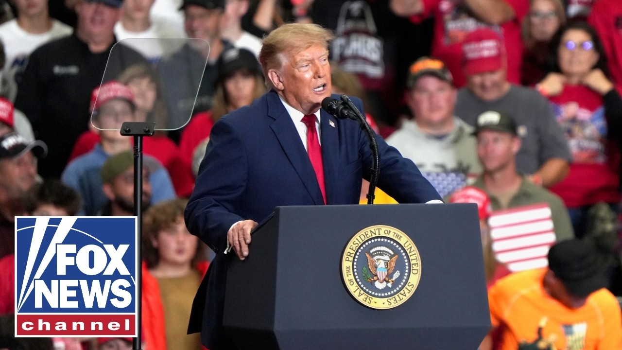 WATCH: Trump speaks at rally in Mississippi ahead of 2026 midterm elections