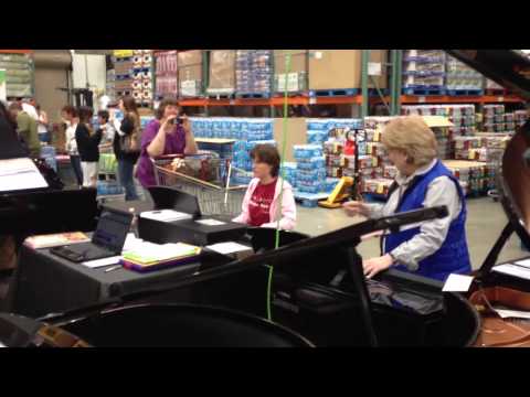 "HEARING IS BELIEVING" FILM CLIP - Rachel Flowers transforms the Big Box shopping experience (2:45)