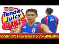PETER JUNE SIMON THROWBACK HIGHLIGHTS VS GINEBRA SAN MIGUEL 2009 2010 KFC PBA PHILIPPINE CUP