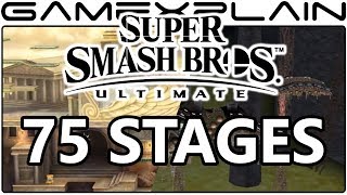 9 More Super Smash Bros. Ultimate Stages Discovered on Official Website (75 Total So Far!)