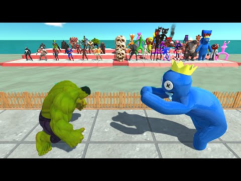 Creepy Monster VS Super Hero - Animal Revolt Battle Simulator