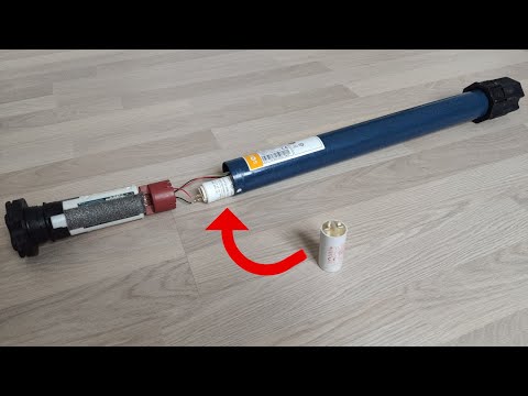 Somfy Rolladenmotor Kondensator tauschen - Rohrmotor für unter 10 Euro reparieren