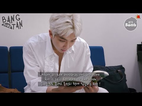 [ENG] 190803 [BANGTAN BOMB] RM reading a book - BTS (방탄소년단)