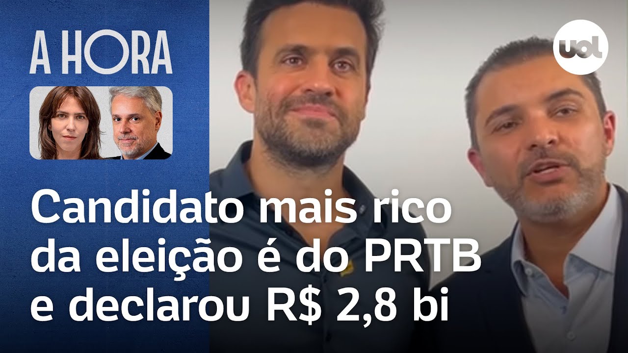 Eleição: Candidato mais rico do Brasil é do partido de Marçal e faz ex-coach parecer pobre | Toledo