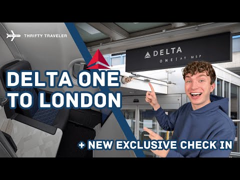 Flight Review: Delta One to London + New Delta One Check-In