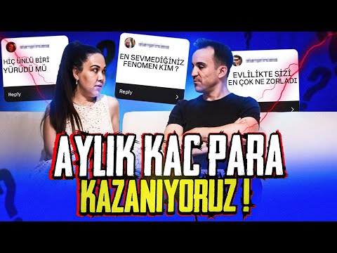 Nasıl Tanıştık ? Aylık Ne Kadar Kazanıyoruz ? Evlilik Hayatımız? | SORU - CEVAP | Özlemlinaöz
