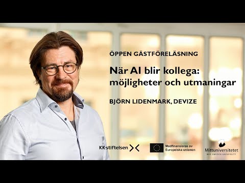 Öppen föreläsning - När AI blir kollega: möjligheter och utmaningar