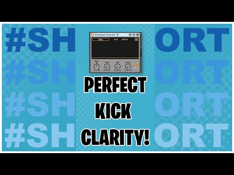 Mix Cutting Kicks with Live's "Envelope Follower" | Inspired By... #shorts