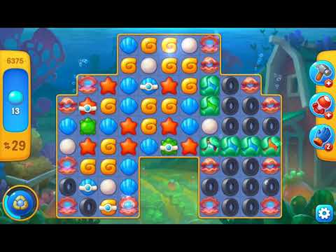 Fishdom 2021 - Level 6375   #playrix #fishdom #gaming
