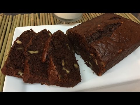 CHOCOLATE AND WALNUT BANANA BREAD, DELICIOUS RECIPE!!!