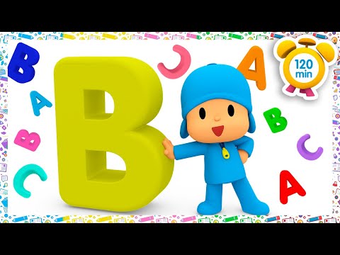 🔤 POCOYO PORTUGUÊS do BRASIL - Aprender O Alfabeto: Vogais E Consoantes [120 min] DESENHOS ANIMADOS