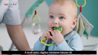 Kinderkraft Milyplay Játszószőnyeg + Ajándék labdák #szürke