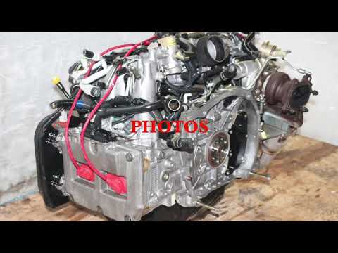 used Subaru Forester jdm ej20 2.0l quad cam turbo moteur: video still